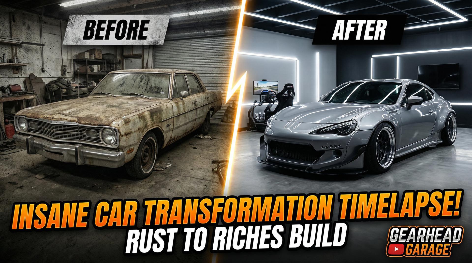 精神小妹视频：GT-R宽体改装全纪录